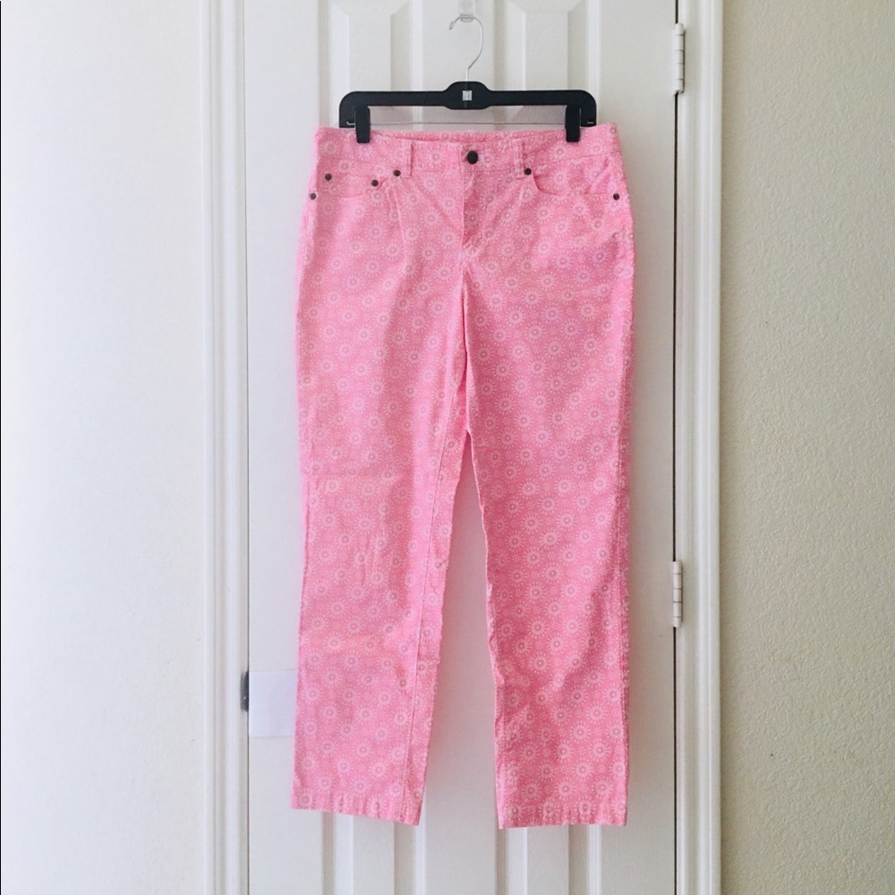 Pink Capri pants